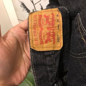 Levi’s ✨ 505 straight leg jeans